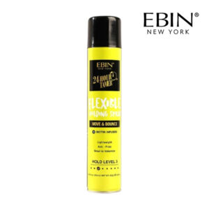 EBIN NEW YORK 24 HOUR TAMER FLEXIBLE HOLDING SPRAY MOVE & BOUNCE 8.89oz