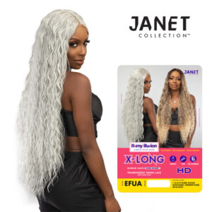 Janet Collection REMY ILLUSION X-LONG LACE EFUA WIG