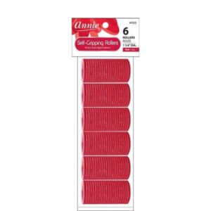 Annie Self-Gripping Rollers - Red