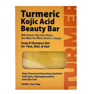BY NATURES Tumeric Kojic Acid Beauty Bar 5.5oz