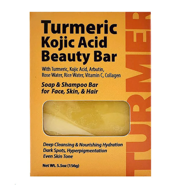 BY NATURES Turmeric Kojic Acid Beauty Bar (5.5oz) BY NATURES Turmeric Kojic Acid Beauty Bar (5.5oz)