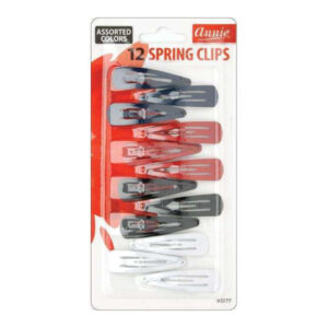 ANNIE Spring clips assorted colors 12pcs