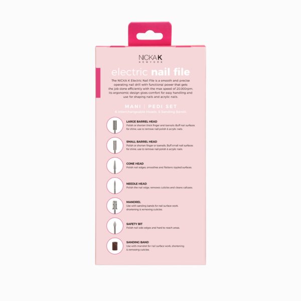 NICKA K Electric Nail File - Image 3