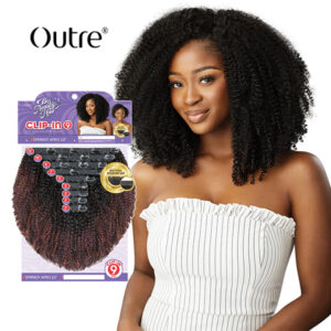 OUTRE BIG BEAUTIFUL HAIR CLIP-IN 9PCS - SPRINGY AFRO 10"
