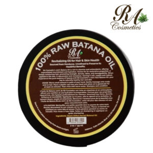 RA Cosmetics 100% RAW BATANA OIL 2oz / 59ml