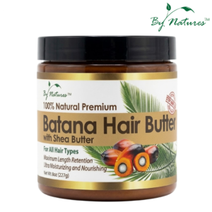 By Natures 100% Natural Premium Batana Hair Butter with Shea Butter 8oz (227g)