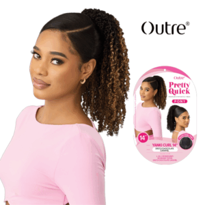 OUTRE PRETTY QUICK - DRAWSTRING PONY - YANKI CURL 14"
