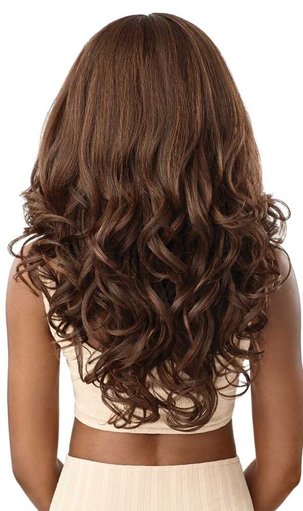 OUTRE 100% HUMAN HAIR BLEND 360 FRONTAL LACE WIG - KALINDA - Image 6