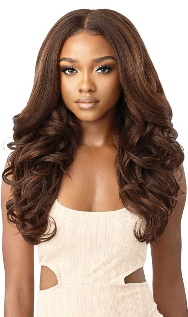 OUTRE 100% HUMAN HAIR BLEND 360 FRONTAL LACE WIG - KALINDA - Image 2