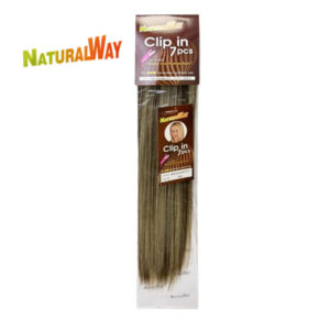 NaturalWay Synthetic Clip in Hair Extension 7pcs 18" 22"