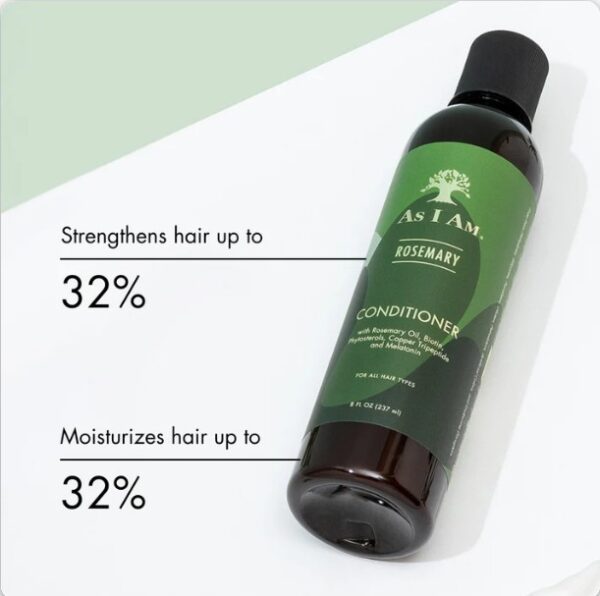 As I Am Rosemary Conditioner 8 oz - Image 7