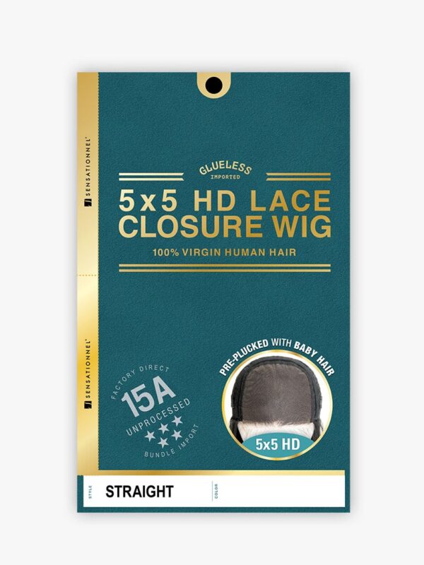 Sensationnel LH 5X5 STRAIGHT 24"-15A HD LACE WIG - Image 8