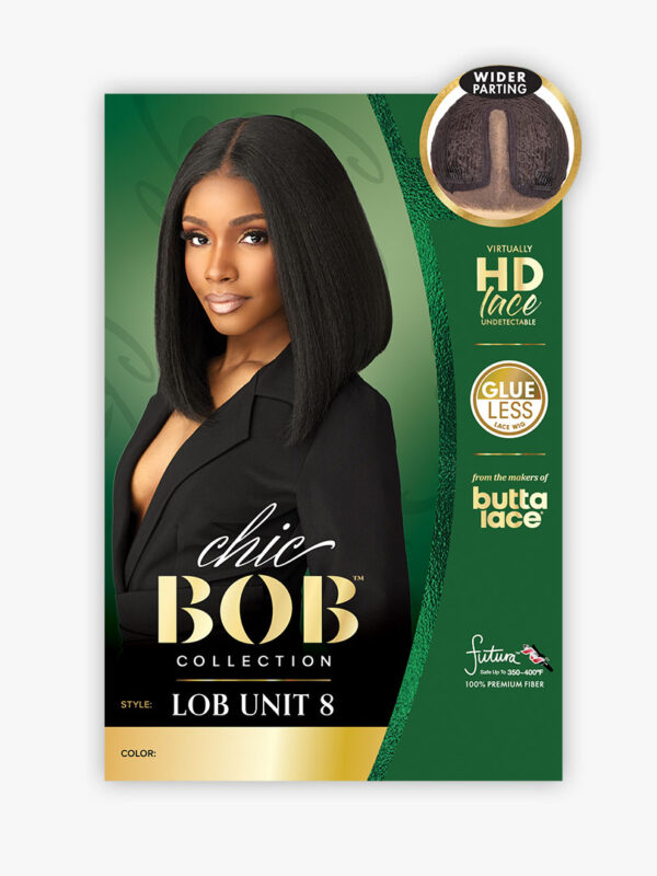 Sensationnel BUTTA CHIC BOB LACE WIG - LOB UNIT 8 - Image 7