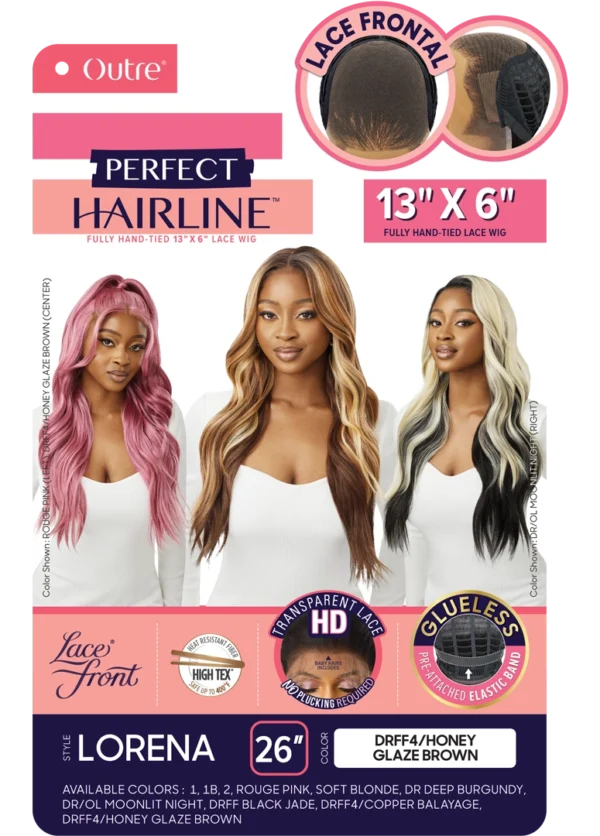 Outre LACE FRONT WIG - PERFECT HAIR LINE 13X6 - LORENA - Image 4