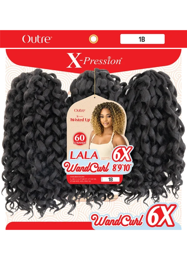 OUTRE X-PRESSION - TWISTED UP WET - LALA WANDCURL 8" 9" 10" 6X - Image 4