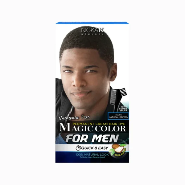 NICKA K Permanent Cream Hair Dye Magic Color for MEN - Image 5