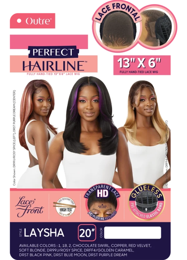 Outre LACE FRONT WIG - PERFECT HAIR LINE 13X6 - LAYSHA - Image 5