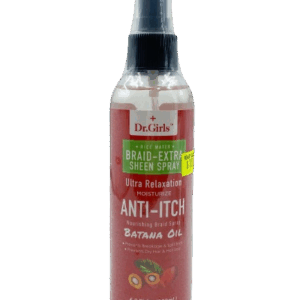 DR.GIRLS Rice Water Braid Sheen Spray Batana Oil 6.8oz