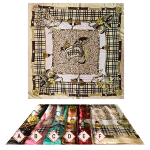 BEAUTY TOWN SILKY SATIN SCARF 35" - #06193