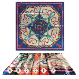 BEAUTY TOWN SILKY SATIN SCARF 35" - #06196