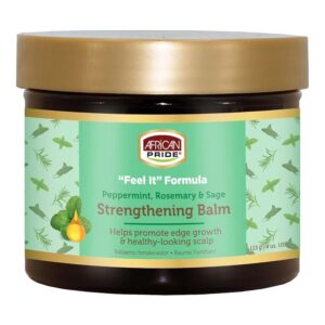 African Pride Feel It Formula Strengthening Balm 4oz