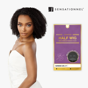 SENSATIONNEL 13A HALF WIG BURMESE CURL 14"