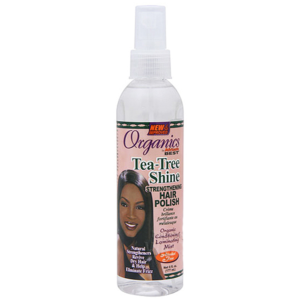 Organics by Africa's BEST TEA-TREE SHINE - STRENGTHENING HAIR POLISH 6oz